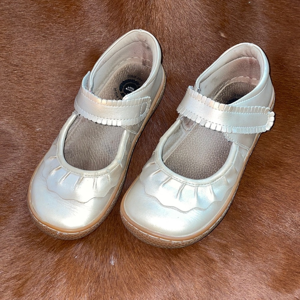 Metallic Gold / Mary Janes / RUCHE CLASSIC Mary Jane |Size 1